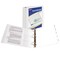 Avery TouchGuard Protection 3 Ring Binder, Customizable Cover, 2 Inch Slant Rings, 1 White Binder (17143)